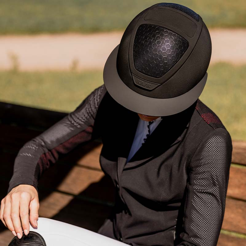 Ridehjelm Star Lady Hunter Svart