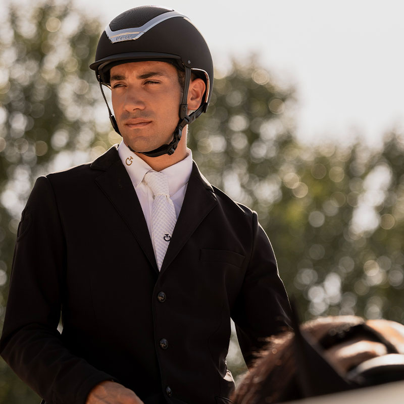 Ridehjelm Dogma Chrome Svart/Sølv