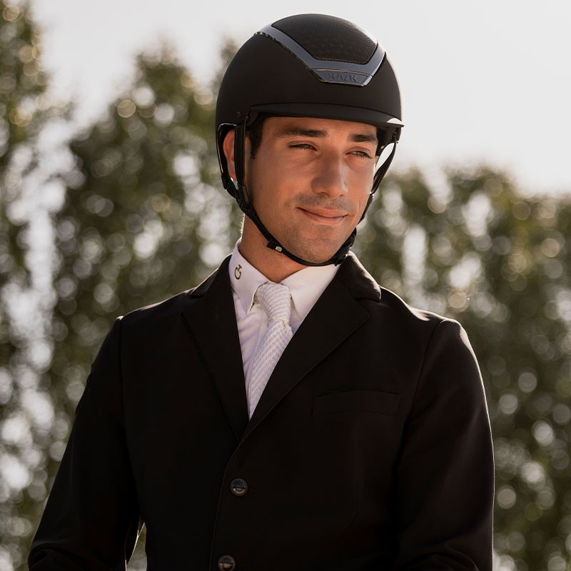 Ridehjelm Dogma Chrome Svart