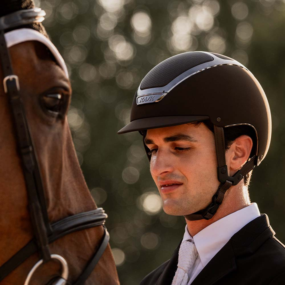 Ridehjelm Dogma Chrome Brun