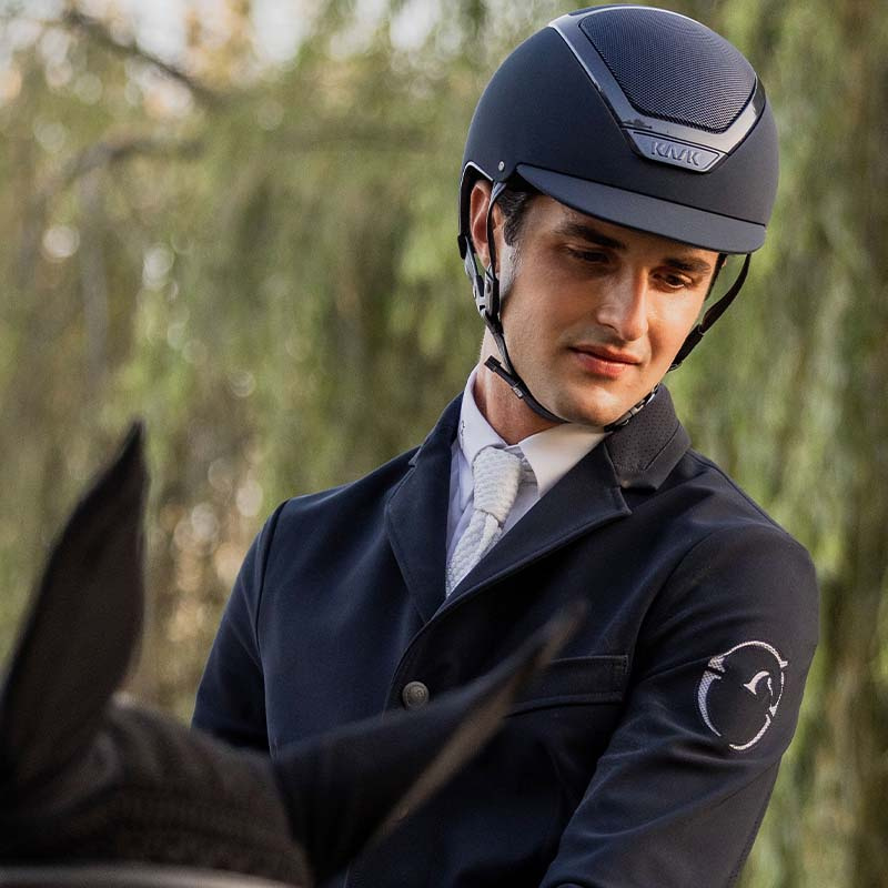 Ridehjelm Dogma Chrome Marineblå