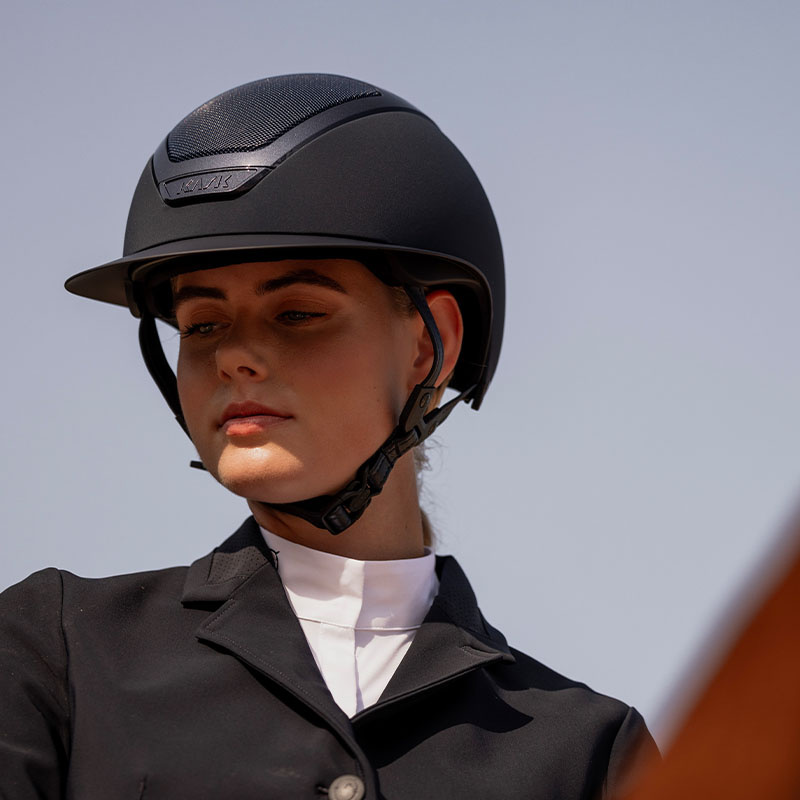 Ridehjelm Star Lady Chrome Marineblå