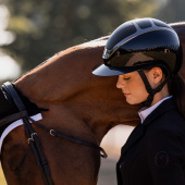 Ridehjelm Star Lady Pure Shine Svart Ridehjelm Star Lady Pure Shine Svart