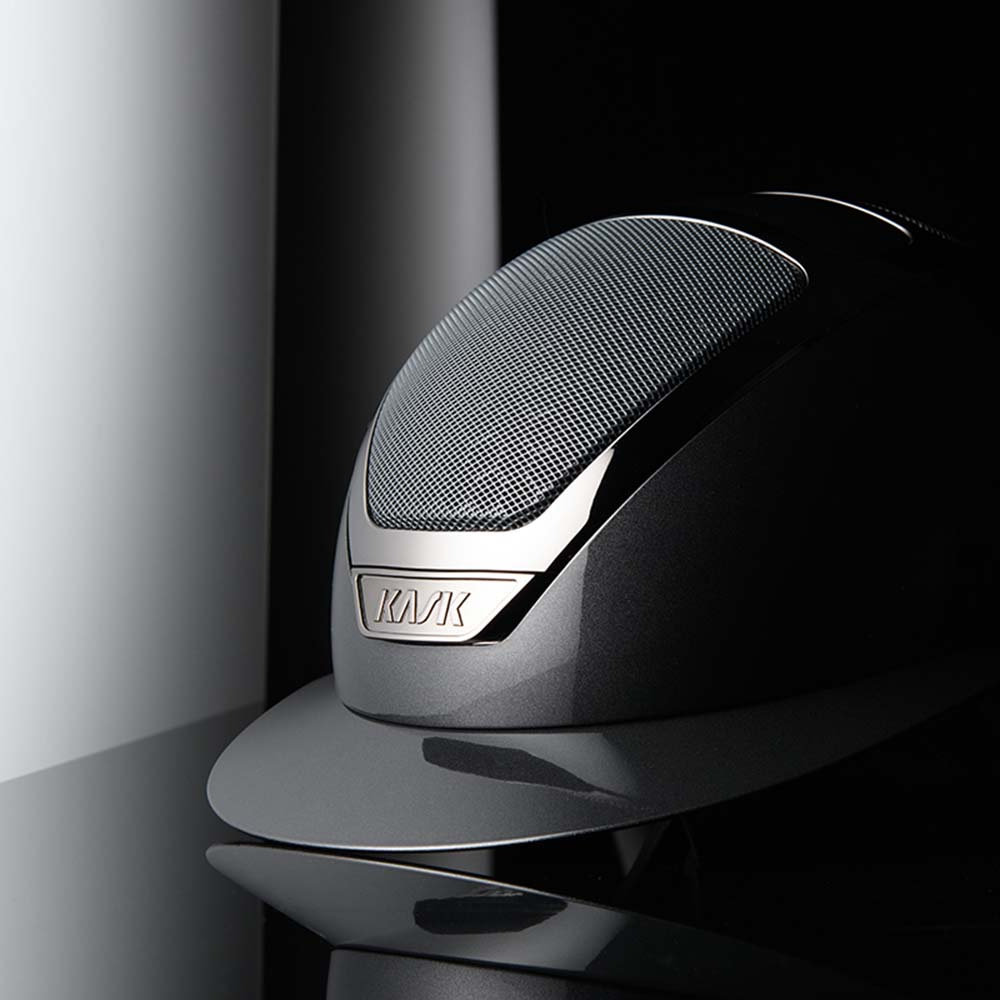 Ridehjelm Star Lady Pure Shine Grå