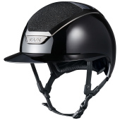 Ridehjelm Star Lady Pure Shine Crystal Carpet Svart Ridehjelm Star Lady Pure Shine Crystal Carpet Svart