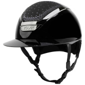 Ridehjelm Star Lady Pure Shine In-Out Svart/Graphite Ridehjelm Star Lady Pure Shine In-Out Svart/Graphite