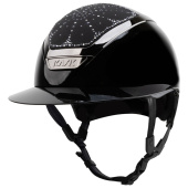 Ridehjelm Star Lady Pure Shine Riviera Svart/Graphite Ridehjelm Star Lady Pure Shine Riviera Svart/Graphite