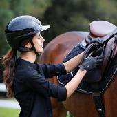 Ridehjelm Kooki Lady Shine Svart Ridehjelm Kooki Lady Shine Svart