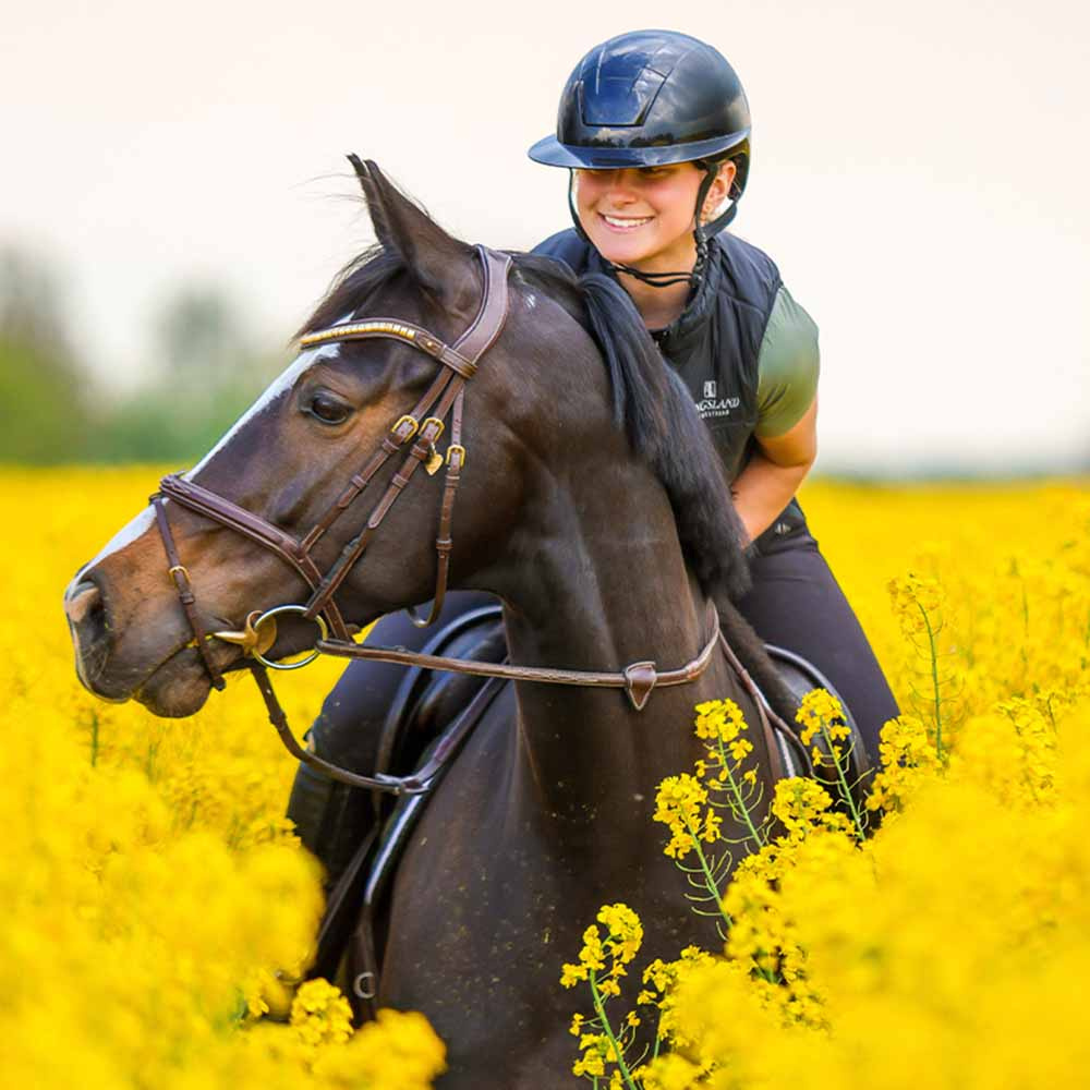 Ridehjelm Kooki Lady Shine Marineblå