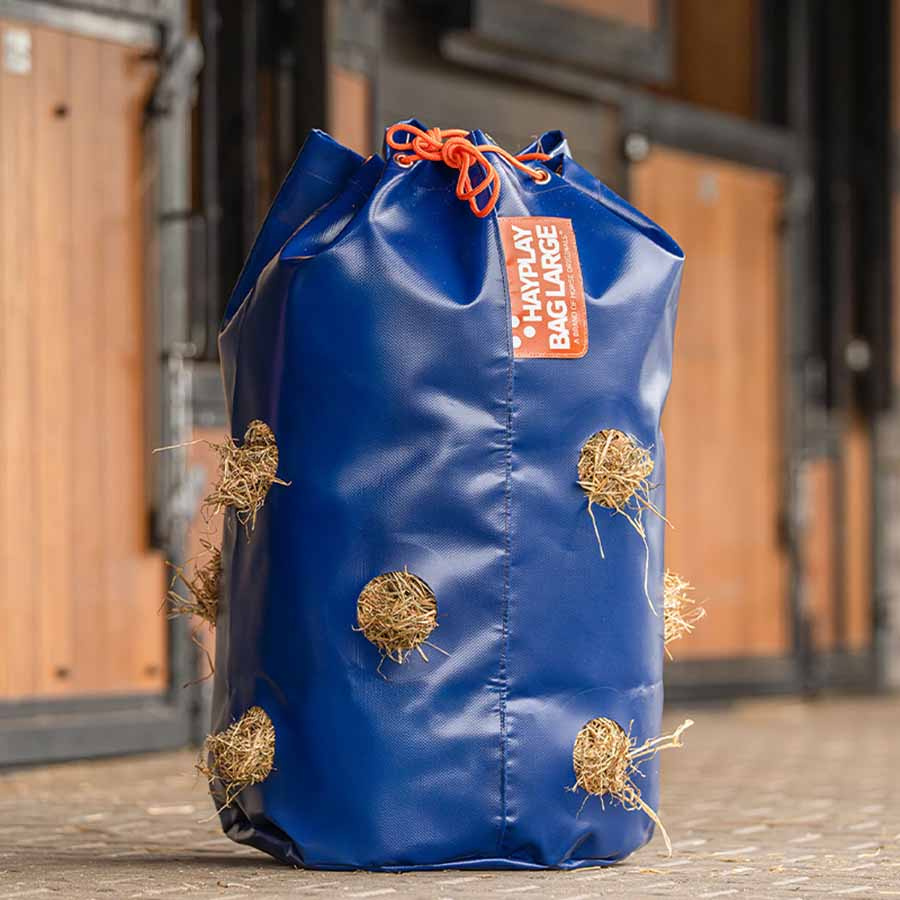 Høynett HayPlay Tiebag Large Mørkeblå
