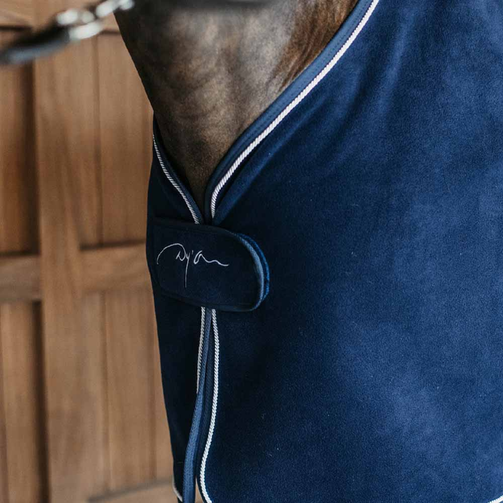 Fleecedekken Heavy Marineblå