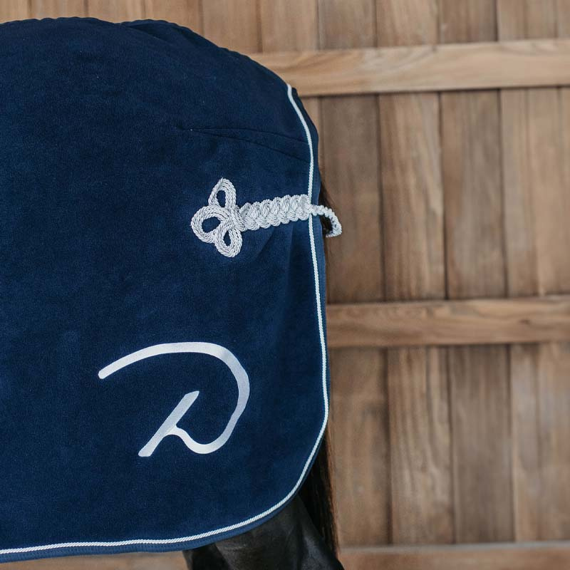 Fleecedekken Heavy Marineblå