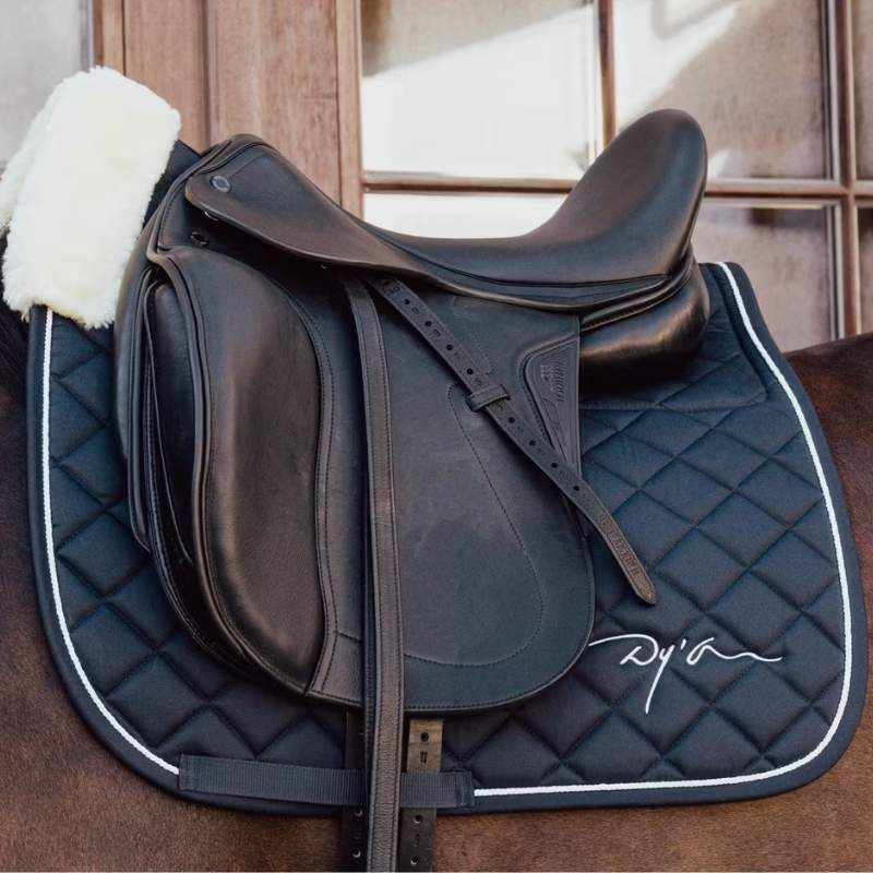 Dressursjabrak Skin Friendly Vegan Sheepskin Marineblå