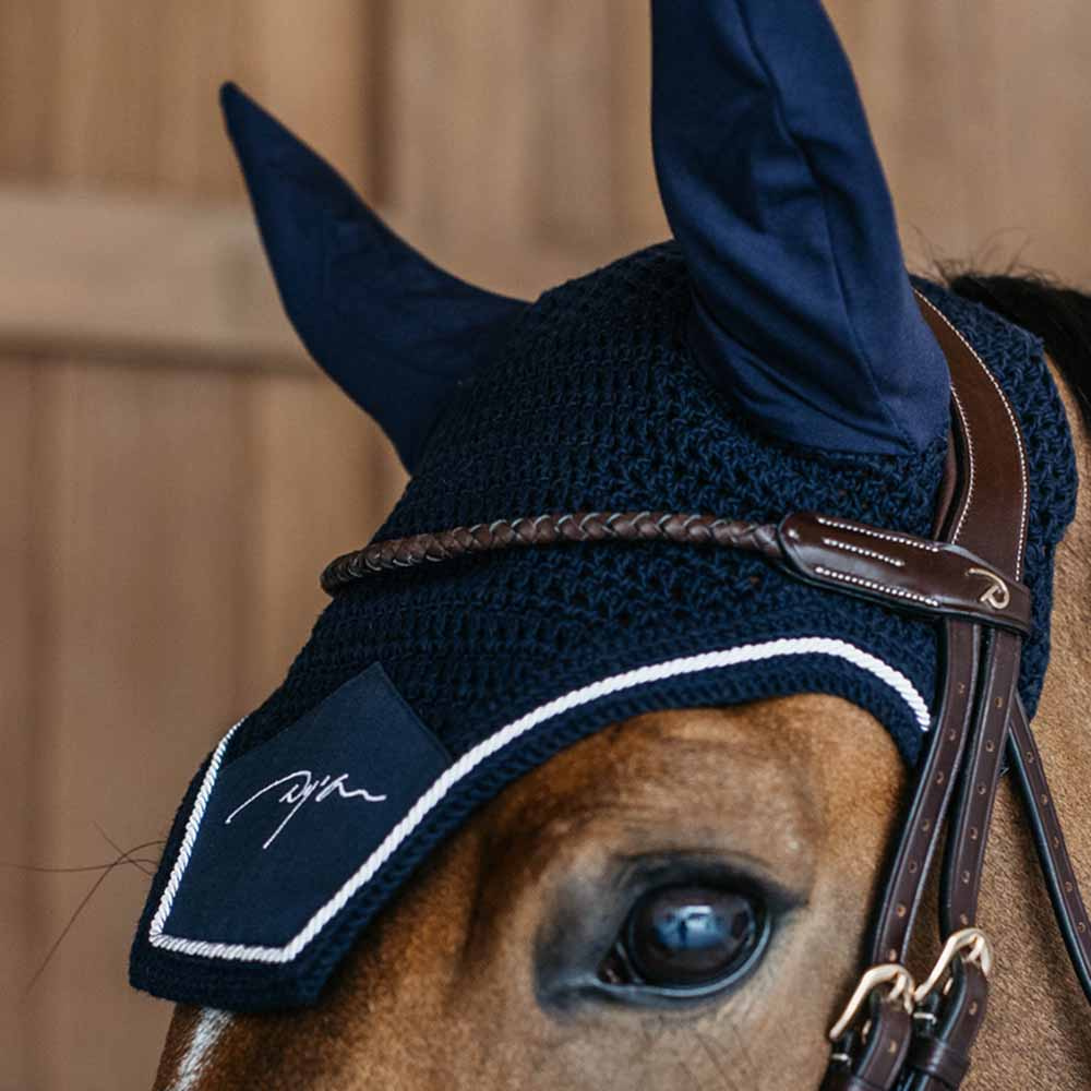 Ørehette Diamond Marineblå