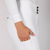 Ridebukse KLKimi A Shape Full Grip Hvit Ridebukse KLKimi A Shape Full Grip Hvit