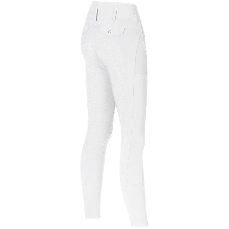 Ridebukse KLKimi A Shape Full Grip Hvit