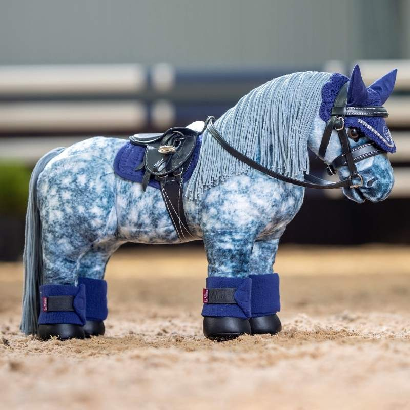 Ørehette Toy Pony Classic Marineblå
