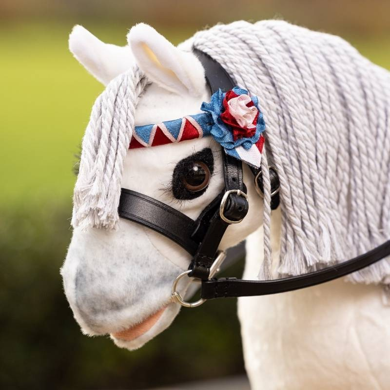 Hodelag Toy Pony Showing Svart