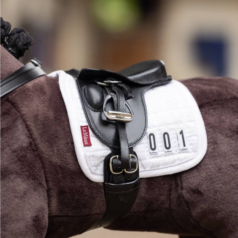 Dressursal Toy Pony Svart