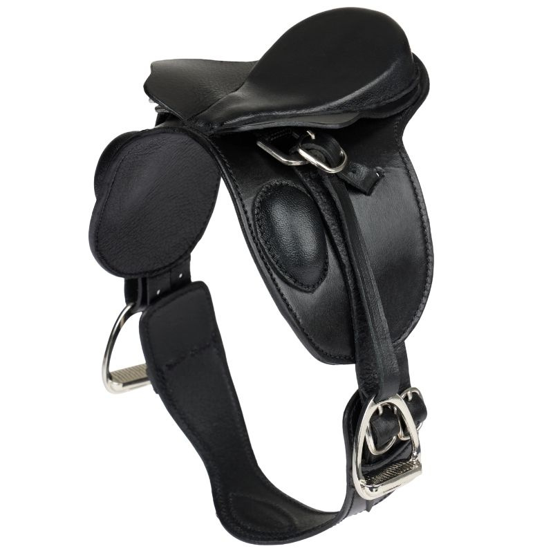 Dressursal Toy Pony Svart