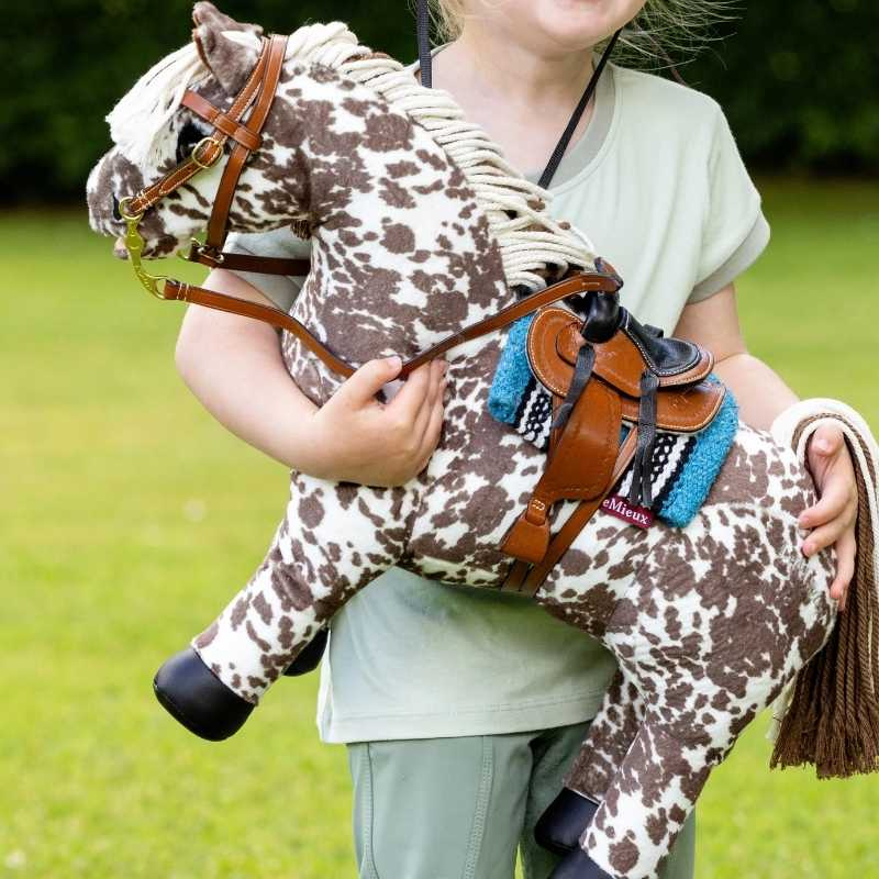 Westernsjabrak Toy Pony Turkis