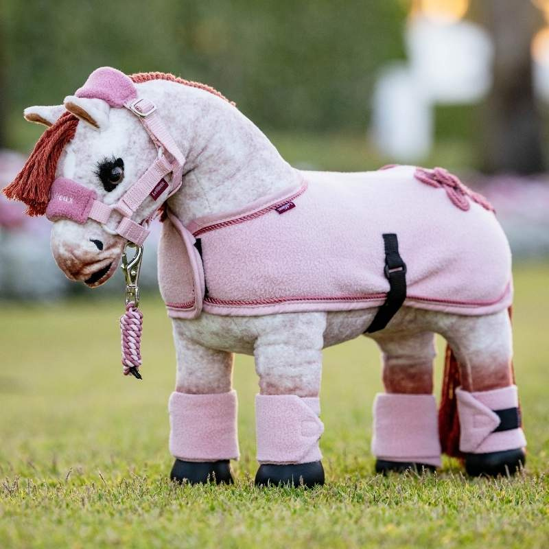 Fleecedekken Toy Pony Lys rosa