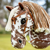Westernhodelag til Kjepphest Brun Westernhodelag til Kjepphest Brun
