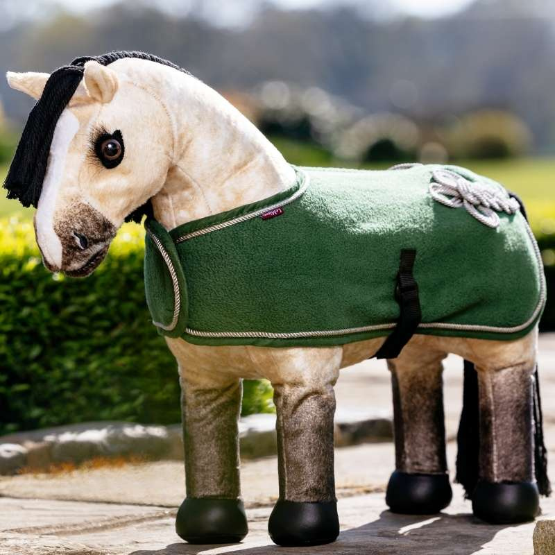 Fleecedekken Toy Pony Grønn