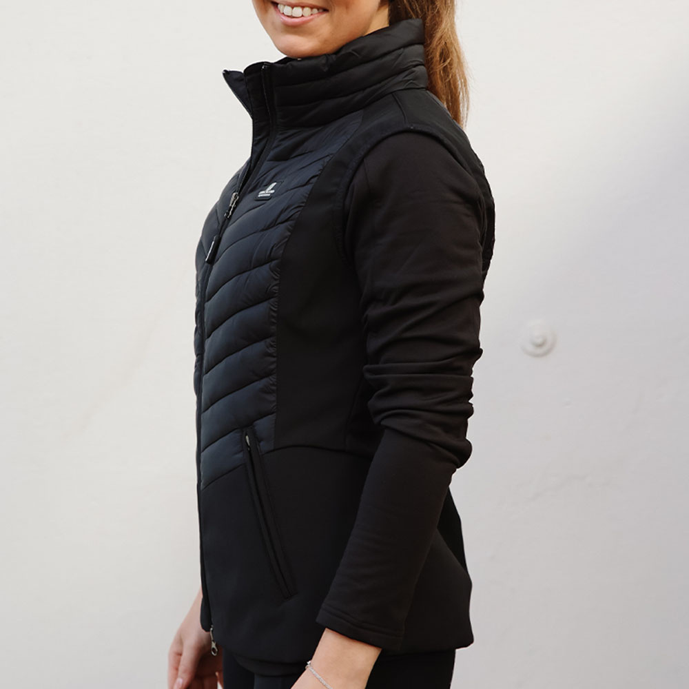 Damevest Classic Hybrid Svart