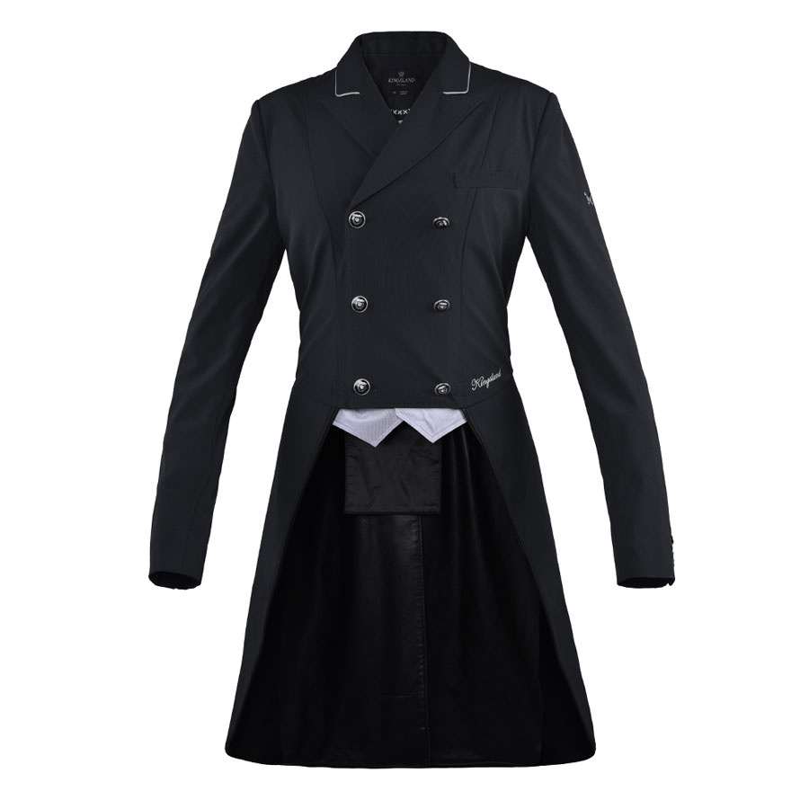 Frakk Softshell Classic Donatella Svart
