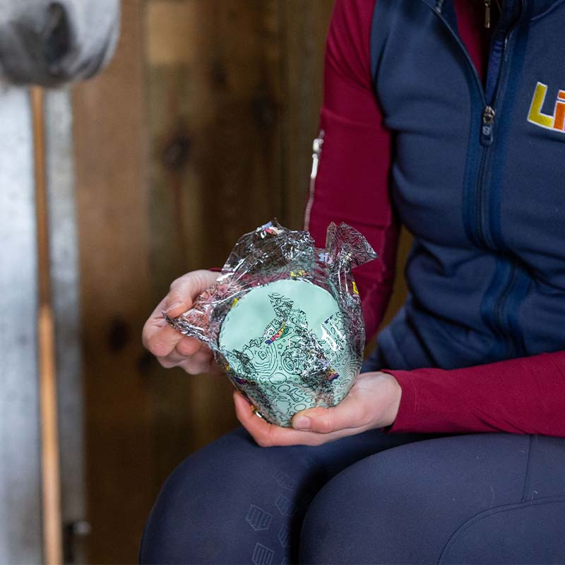 Slikkestein Apple Refill med hull 650g