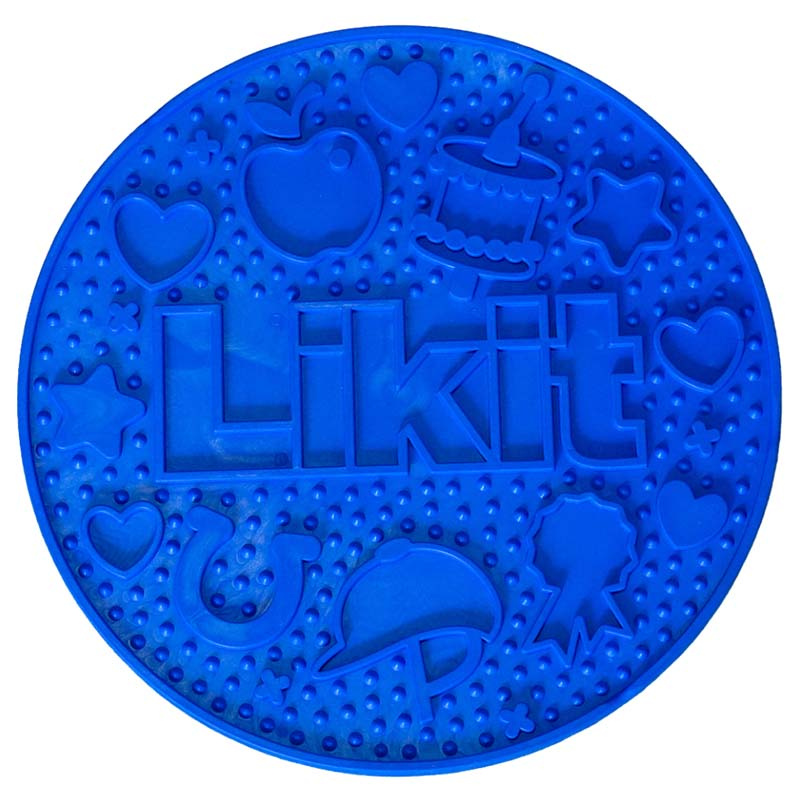 Slikkematte Graze Maze Lick Mat Nivå 1 Blå
