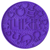 Slikkematte Graze Maze Lick Mat Nivå 1 Lilla Slikkematte Graze Maze Lick Mat Nivå 1 Lilla