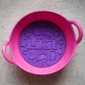 Slikkematte Graze Maze Lick Mat Nivå 1 Lilla Slikkematte Graze Maze Lick Mat Nivå 1 Lilla