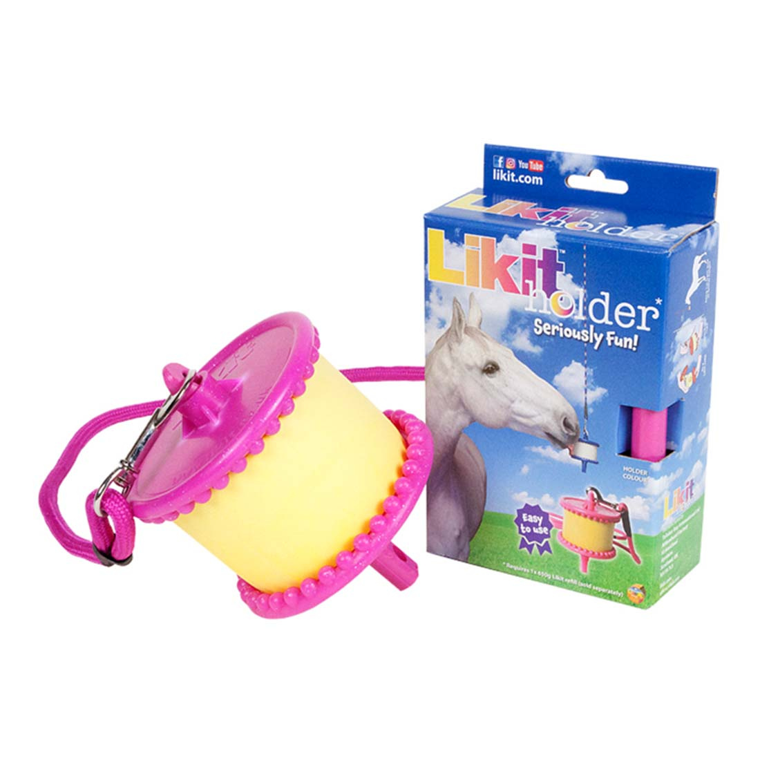 Holder Nivå 1 Rosa/Glitter