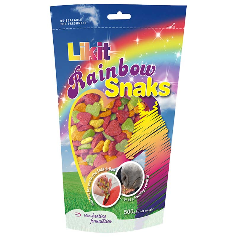 Hestegodis Snaks Rainbow