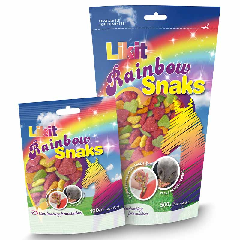 Hestegodis Snaks Rainbow