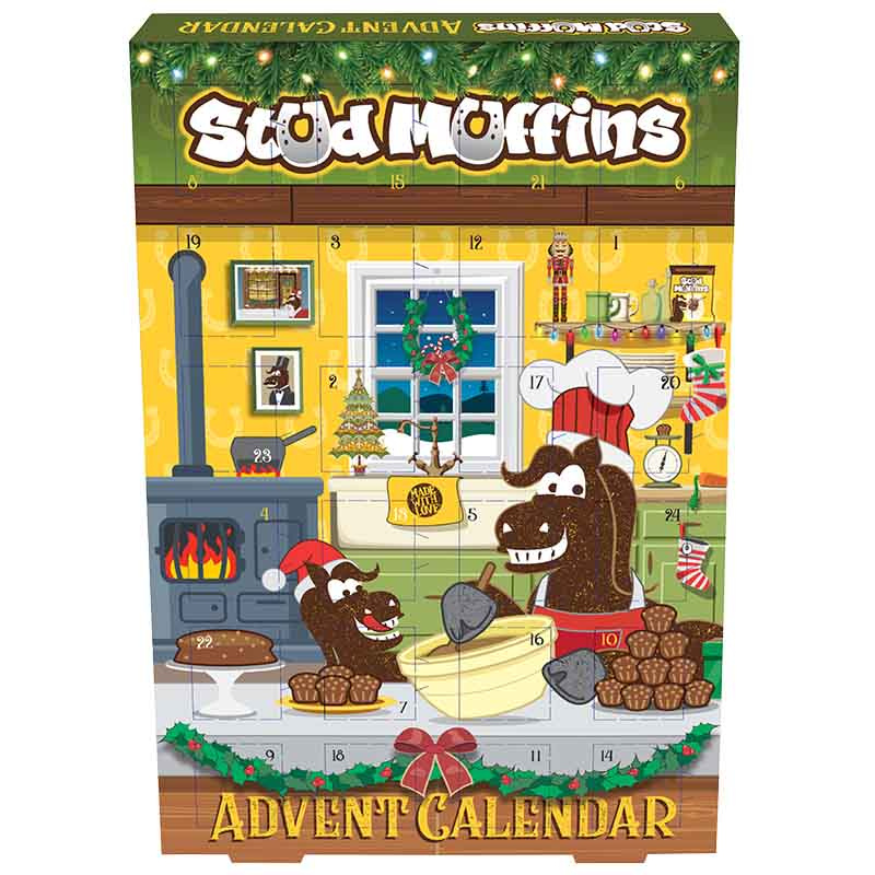Adventskalender Hestegodteri Stud Muffins 250g