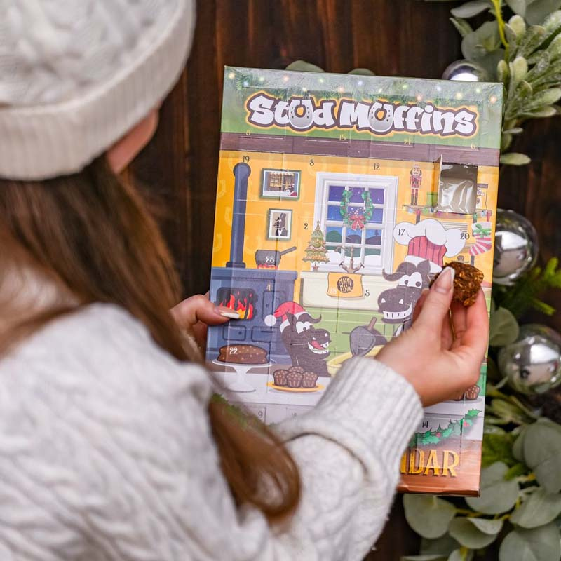 Adventskalender Hestegodteri Stud Muffins 250g