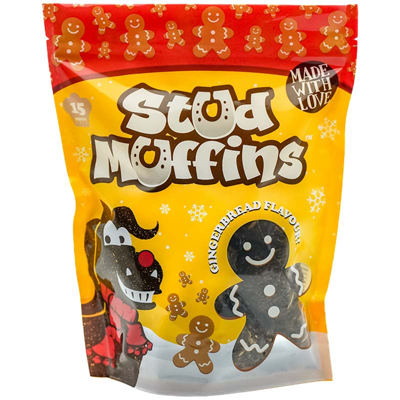 Hestegodteri Stud Muffins Gingerbread 15st
