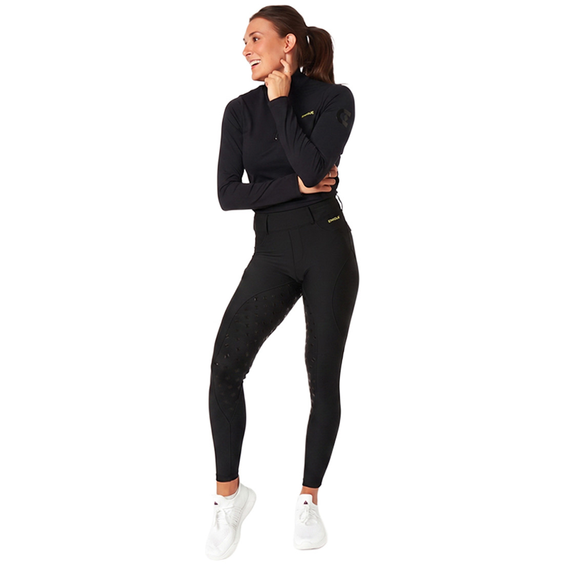 Ridetights Classic Full Grip Svart
