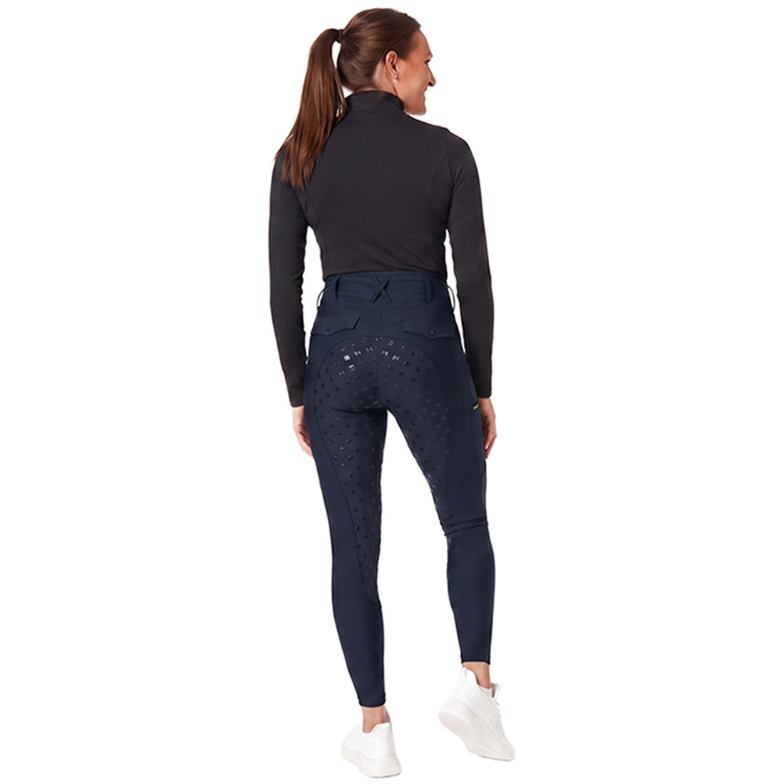 Ridetights Classic Full Grip Marineblå