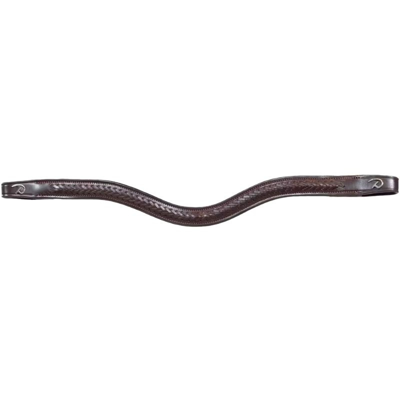 Pannereim V-form Plaited New English Collection Brun