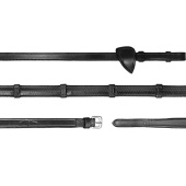 Gummitøyler med stoppere 13mm NE Svart Gummitøyler med stoppere 13mm NE Svart