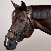 Hodelag Dobbel Nesereim New English Collection Svart Hodelag Dobbel Nesereim New English Collection Svart