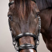 Hodelag Dobbel Nesereim New English Collection Svart Hodelag Dobbel Nesereim New English Collection Svart
