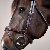 Hodelag Kombinert Nesereim Plaited New English Collection Brun Hodelag Kombinert Nesereim Plaited New English Collection Brun