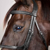 Hodelag Meksikansk Nesereim Plaited New English Collection Svart Hodelag Meksikansk Nesereim Plaited New English Collection Svart
