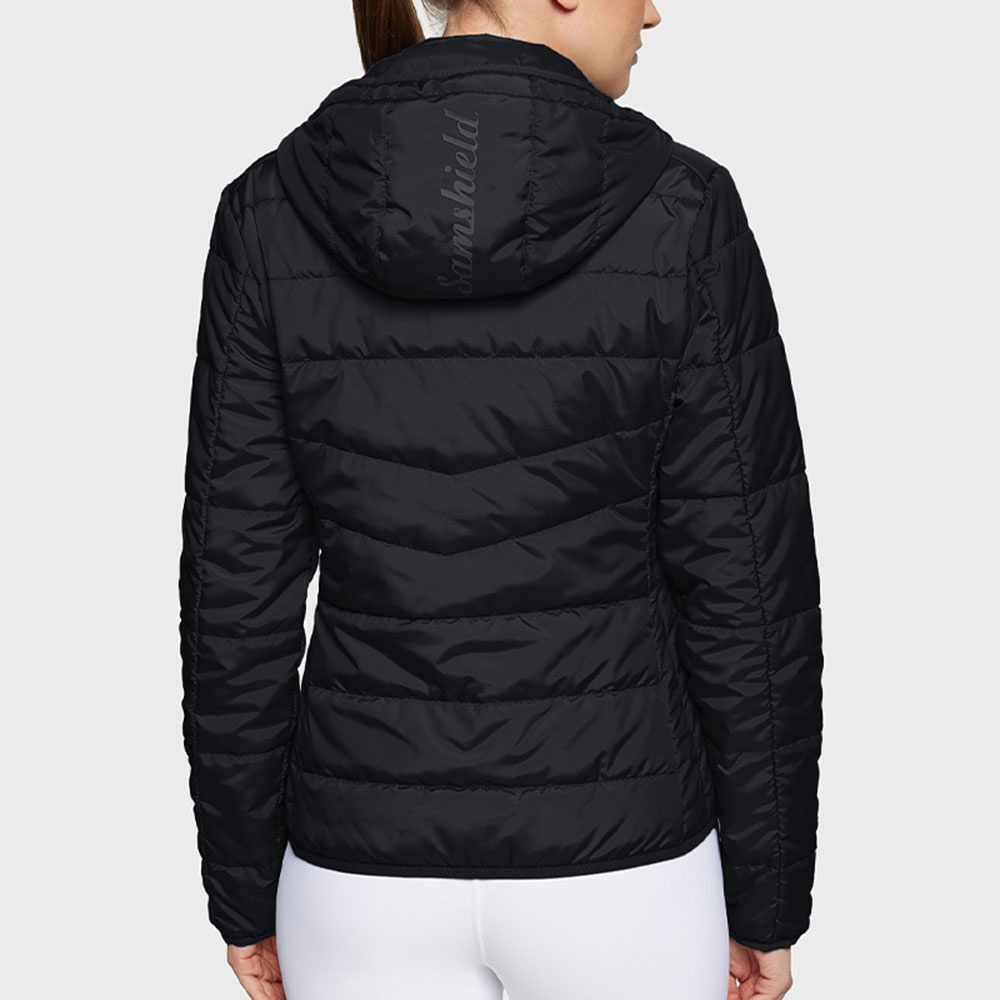 Ridejakke Davos Svart