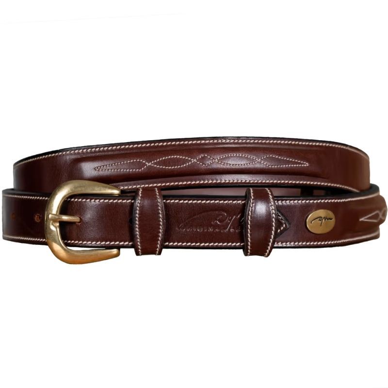 Belte Fancy Leather Brun